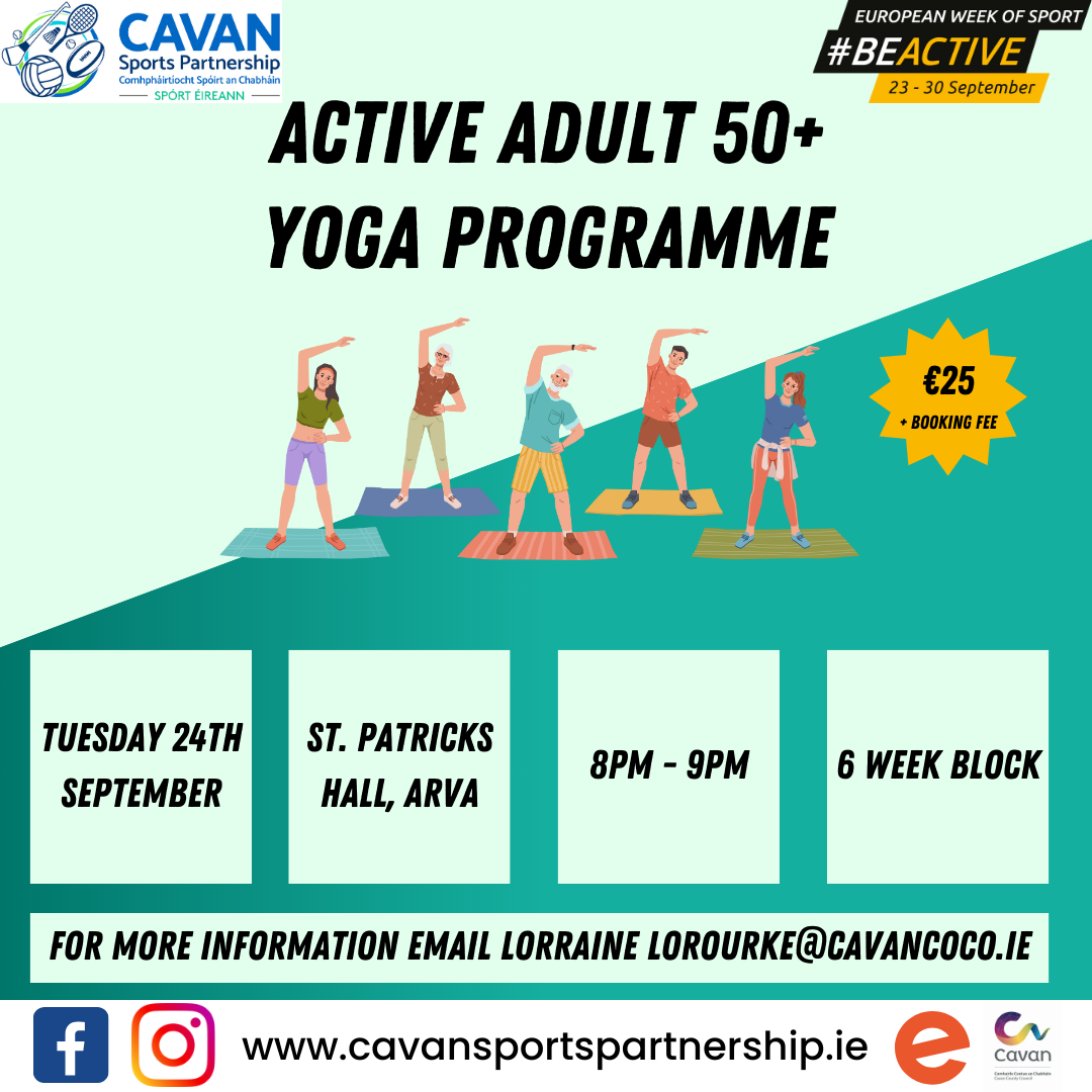 Active Adult 50+ Yoga – Arva